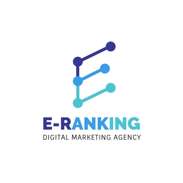 Blue And Purple Digital Marketing Branding Logo