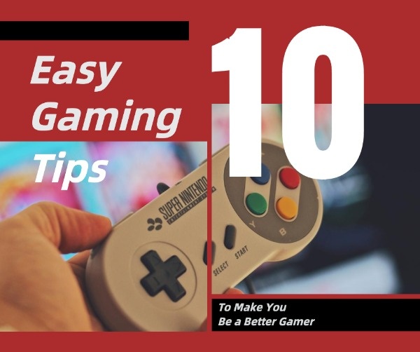 Red Gaming Tips Facebook Post