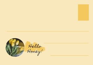 Hello Honey Postcard