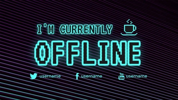 Make Cool Twitch Offline Banners in Minutes | Fotor Offline Banner Maker