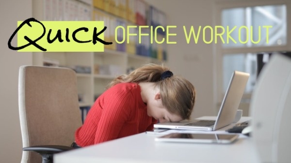 Quick Office Workout Tips Youtube Thumbnail