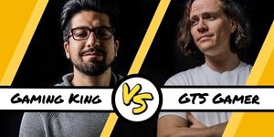 fight, mushroom, game, Black Gaming Battle Twitter Post Template