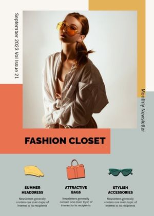 Green Fashion Closet Newsletter