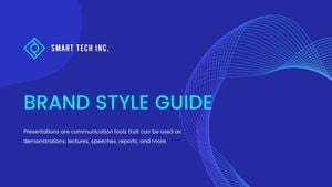 guide, brand, technology,  Presentation Template