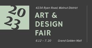 Black Art And Design Fair  Facebook Event Cover