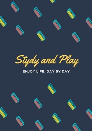 lifestyle, life, party, Study And Play Poster Template