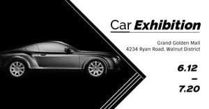 Car Exhibition Facebook Event Cover