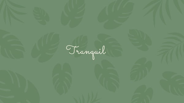 Green Tranquil Wallpaper