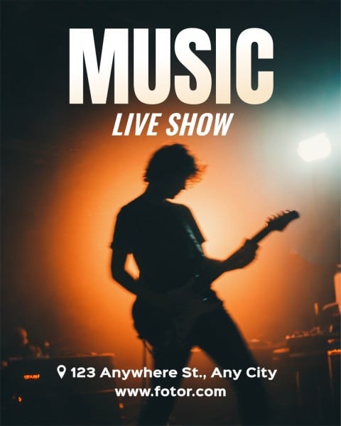 Dark Gradient Music Live Show