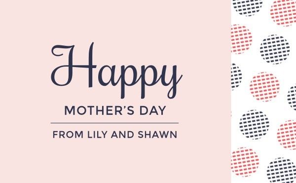 life, love, present, Mother's Day Gift Tag Template