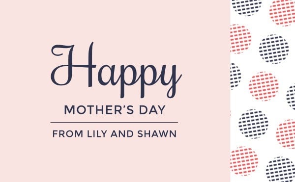 Mother's Day Gift Tag