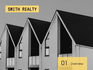 outline, overview, preparation, Smith Realty Presents Home Ppt Presentation 4:3 Template