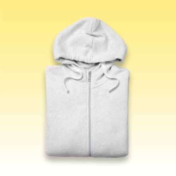 clothing, general, modern, Yellow Simple Gradient Hoodie Product Photo Template