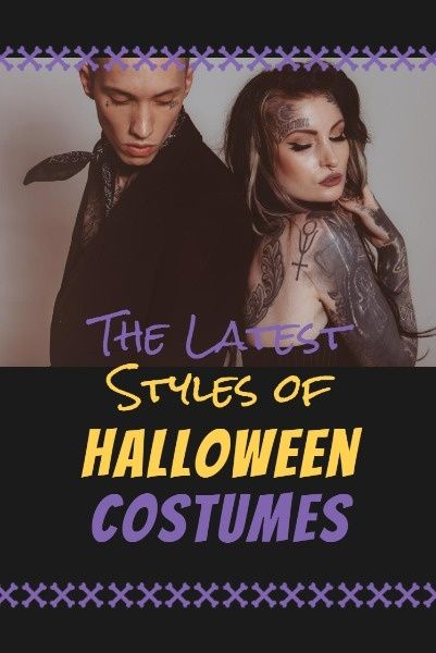fashion, latest style, halloween costumes, Halloween Costume Styles Pinterest Post Template