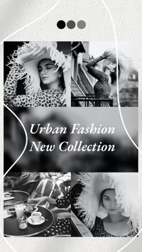 Urban Fashion New Collection Instagram Story