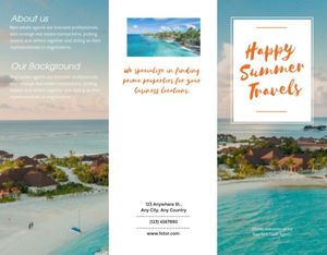旅行社手册模板 宣传册