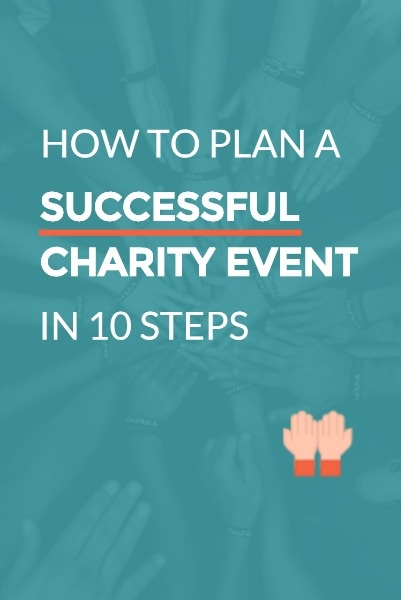 How To Plan A Successful Charity Event Pinterest Post