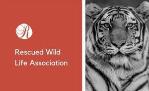 红色简单野生动物保护协会 英文名片