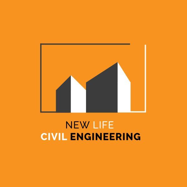 building, company, project, Civil Engineering Logo Template