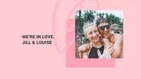 lover, valentine, collage, Pink Love Couple Youtube Channel Art Template