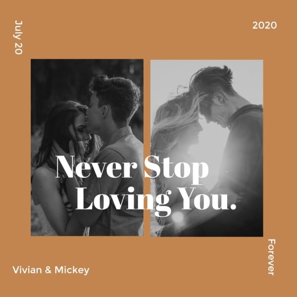 White Black Lovers Photo Collage