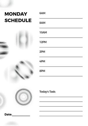 life, life planner, laser, White February Planner Template