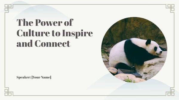Chinese Aesthetic The Power Of Culture To Inspire And Connect Presentation