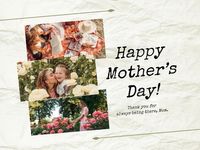mothers day, mother day, greeting, Mother's Day Wishes Card Template
