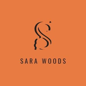 letter, character, icon, Orange S Logo Logo Template