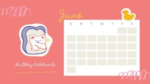 Free Cute Calendar Templates to Design and Customize for Free | Fotor