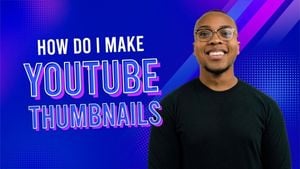 tips, how to, ideas, Blue Gradient Modern Tutorial Video Cover Youtube Thumbnail Template