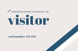 entrance permit, permit, permission, Company Working ID Card Template