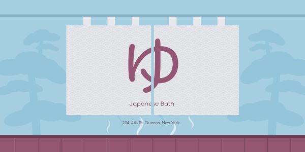 Japanese Bath Twitter Post