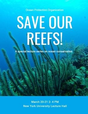 protect reefs, protection, protect, Save Reefs Program Template