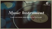 artistic, workshop, cover, Black Music Instrument Session Youtube Channel Art Youtube Channel Art Template