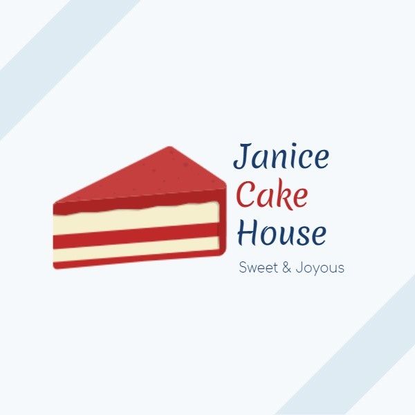 dessert, bread, food, Cake House Logo Template