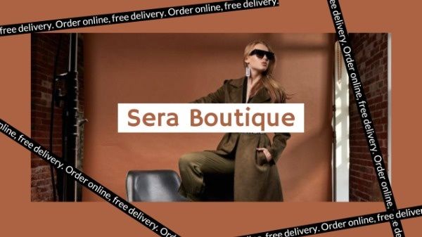 facebook ad, advertisement, ads, Sera Boutique Youtube Channel Art Template