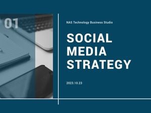 Social Media Strategy Ppt Presentation 4:3