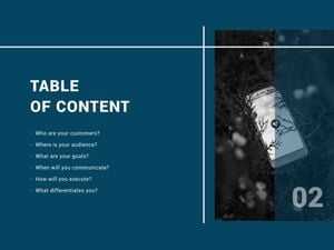 table of content, contents, customers, Social Media Strategy Ppt Presentation 4:3 Template