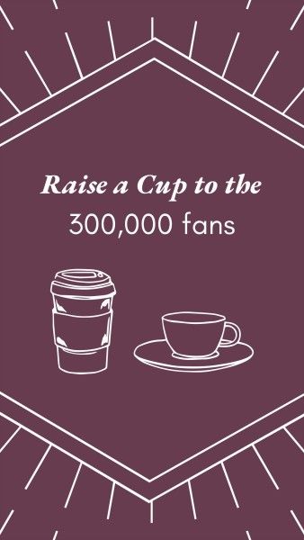 tea, drink, beverage, Purple Sale Promotion Branding Post Instagram Story Template