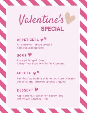 valentines day, lover, marriage, Valentine's Day Special Menu Template