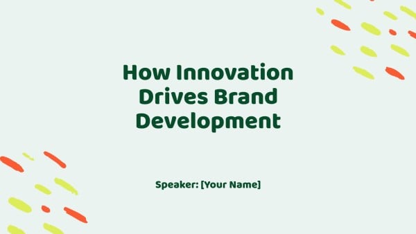 Light Green Simple Illustration Fashion Marketing Presentation