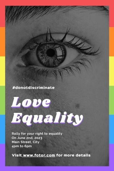 lgbt, love is love, human right, Love Equality Pinterest Post Template