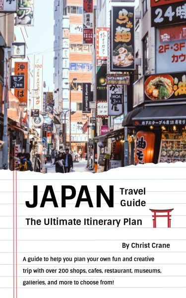 Japan Travel Guide Book  Book Cover