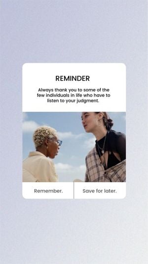 quote, mood, simple, Reminder On Instagram Story Social Media Instagram Story Template