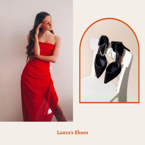女式高跟鞋时尚鞋品牌营销 Instagram帖子
