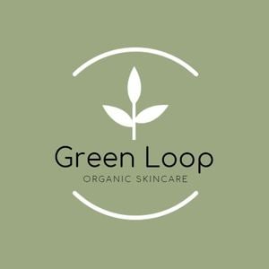 loop, beauty, salon, Organic Skincare ETSY Shop Icon Template