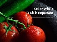 黑色食品健康饮食生活方式 PPT(4:3)