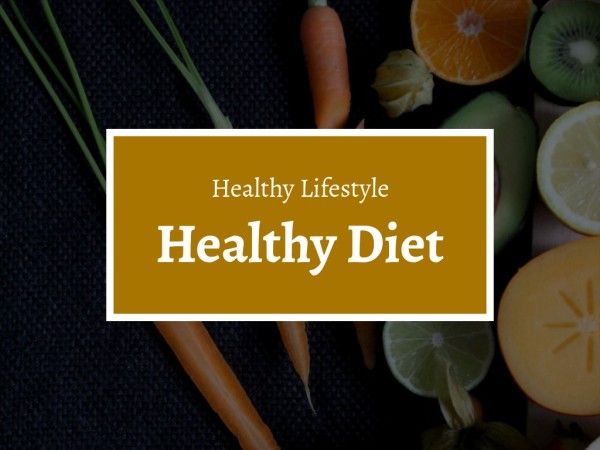 plan, meal, nut, Black Food  Healthy Diet Lifestyle  Presentation 4:3 Template