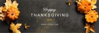 thanks giving, thank you, festival, Happy Thanksgiving Twitter Cover Template